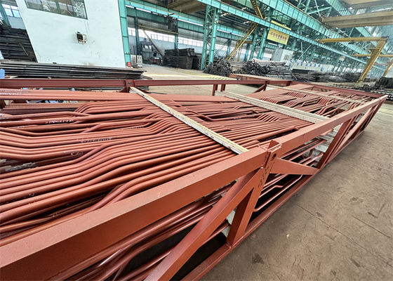 ASTM A210A1 বয়লার স্টিল টিউব বাঁকানো বিজোড় পাইপ শুকনো বার্নিশ লেপা