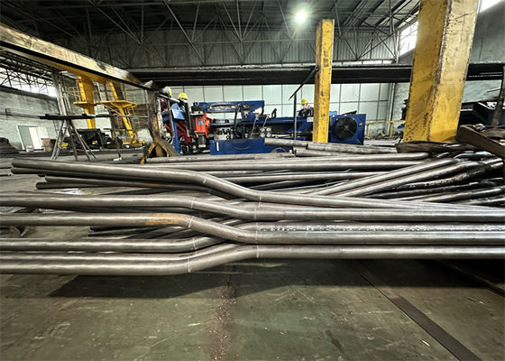 ASTM A210A1 বয়লার স্টিল টিউব বাঁকানো বিজোড় পাইপ শুকনো বার্নিশ লেপা