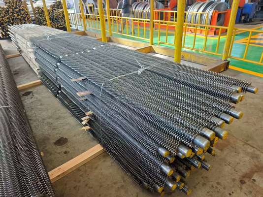 উচ্চ তাপমাত্রা চাপ প্রতিরোধী উচ্চ ফ্রিকোয়েন্সি ঝালাই করা সর্পিল ফিন টিউব ASME স্ট্যান্ডার্ড