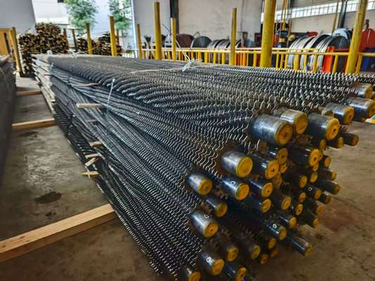 উচ্চ তাপমাত্রা চাপ প্রতিরোধী উচ্চ ফ্রিকোয়েন্সি ঝালাই করা সর্পিল ফিন টিউব ASME স্ট্যান্ডার্ড
