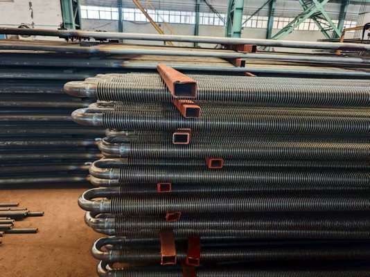 কাস্টমাইজড বয়লার স্পাইরাল ফিন টিউব কার্বন স্টিল উচ্চ ফ্রিকোয়েন্সি ওয়েল্ডিং উচ্চ দক্ষতা