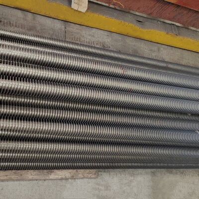 উচ্চ তাপ স্থানান্তর দক্ষতা এবং শক্তিশালী অ্যান্টি-স্কেল পারফরম্যান্স সহ বয়লার চাপের অংশগুলির জন্য কাস্টমাইজড সেরিটেড ফিন টিউব