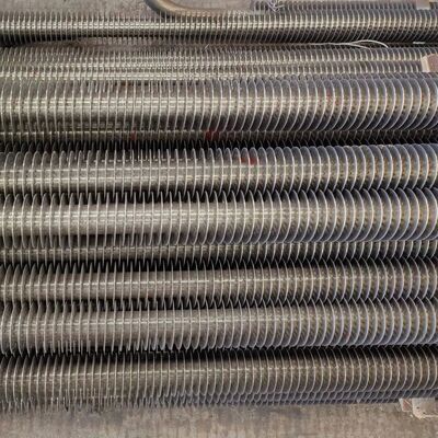 উচ্চ তাপ স্থানান্তর দক্ষতা এবং শক্তিশালী অ্যান্টি-স্কেল পারফরম্যান্স সহ বয়লার চাপের অংশগুলির জন্য কাস্টমাইজড সেরিটেড ফিন টিউব