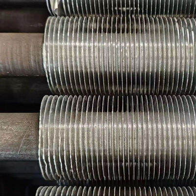 কাস্টমাইজড হাই ফ্রিকোয়েন্সি ওয়েল্ডিং স্পাইরাল ফিন টিউব স্টেইনলেস স্টিল বয়লার ফিন টিউব