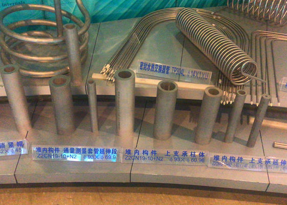 ASTM A213 TP304L বিজোড় স্টেইনলেস টিউব / স্টেইনলেস স্টীল তাপ এক্সচেঞ্জার টিউব