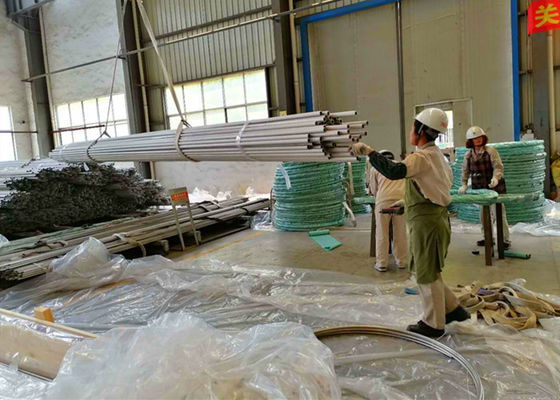 TP316L ASTM A269 ASME SA269 স্টেইনলেস টিউবিং 10 * 0.65 * 6000 মিমি উজ্জ্বল ঘোষণা করা হয়েছে