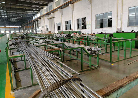 ASTM A269 TP304 TP304L স্টেইনলেস ঝালাই পাইপ / এস এস ঝালাই নল কাগজ তৈরি