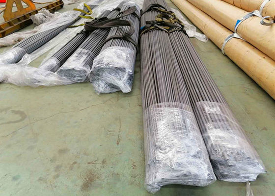 11 * 0.5 মিমি স্টেইনলেস স্টিল এরউ পাইপ ASME SA249 TP304 TP304L TP316L রাউন্ড শেপ