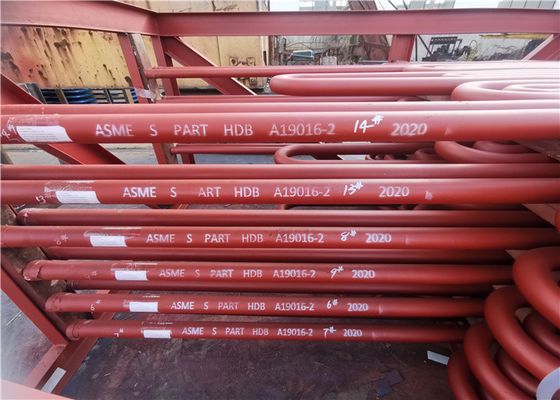 তাপ বিনিময়ের জন্য ASME স্ট্যান্ডার্ড সর্পিন টিউব
