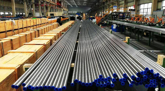 ASTM A213 T5b স্ট্যান্ডার্ড বিজোড় Ferritic Austenitic ইস্পাত টিউব আবরণ