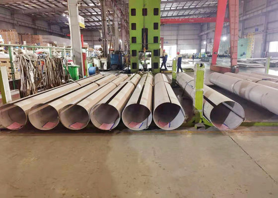 EN ASTM A312 TP316L স্টেইনলেস স্টিল ঝালাই পাইপ