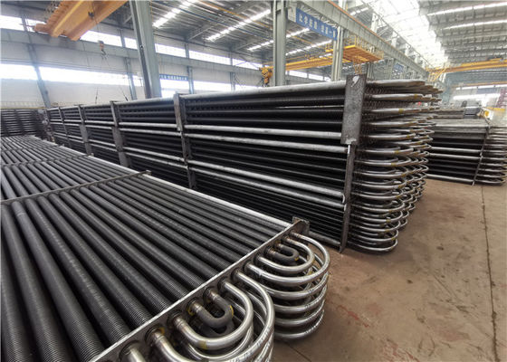 ASME 316L স্টেইনলেস স্টিল হিট এক্সচেঞ্জারের জন্য স্ফুলিযুক্ত সর্পিল ফিন্ড টিউবিং ag