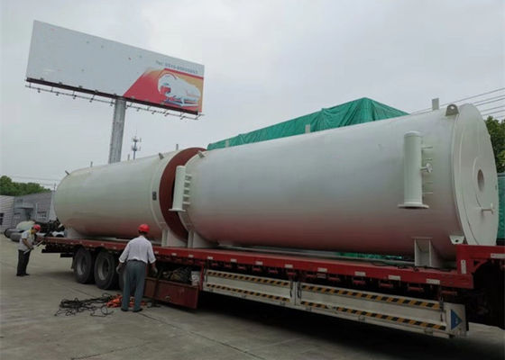 1.25MPA ASME উল্লম্ব গ্যাস বহিস্কার কম্বি বয়লার টাইটেনিং টিউব ব্যবস্থা