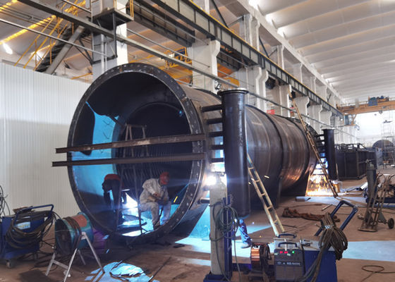 1.25MPA ASME উল্লম্ব গ্যাস বহিস্কার কম্বি বয়লার টাইটেনিং টিউব ব্যবস্থা