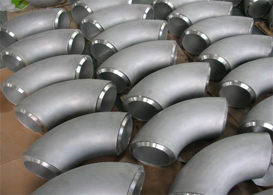 ASTM A234 স্টেইনলেস স্টীল টিউবিং কনুই 3D ব্যাসার্ধ SCH5S চাপ স্তর