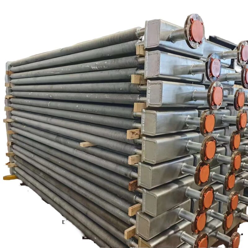 কাস্টমাইজড হাই ফ্রিকোয়েন্সি ওয়েল্ডেড স্টেইনলেস স্টিল স্পাইরাল ফিনড বয়লার হিট এক্সচেঞ্জারের জন্য ফিন টিউব